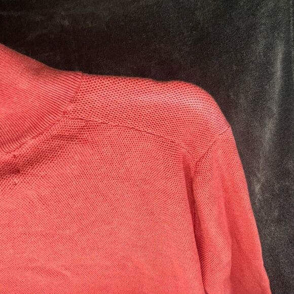 Polo Ralph Lauren Cotton Quarter-Zip Sweater size large - Picture 4 of 5